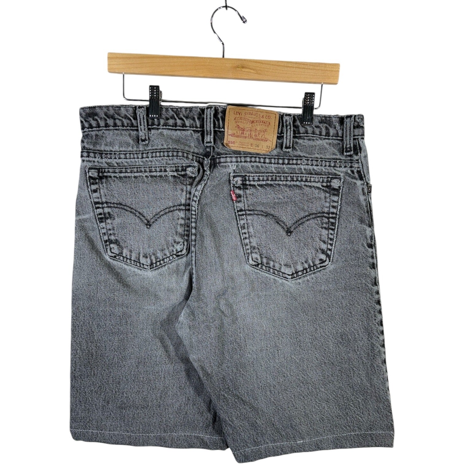 Vintage Levi's 550 Denim Shorts 36
