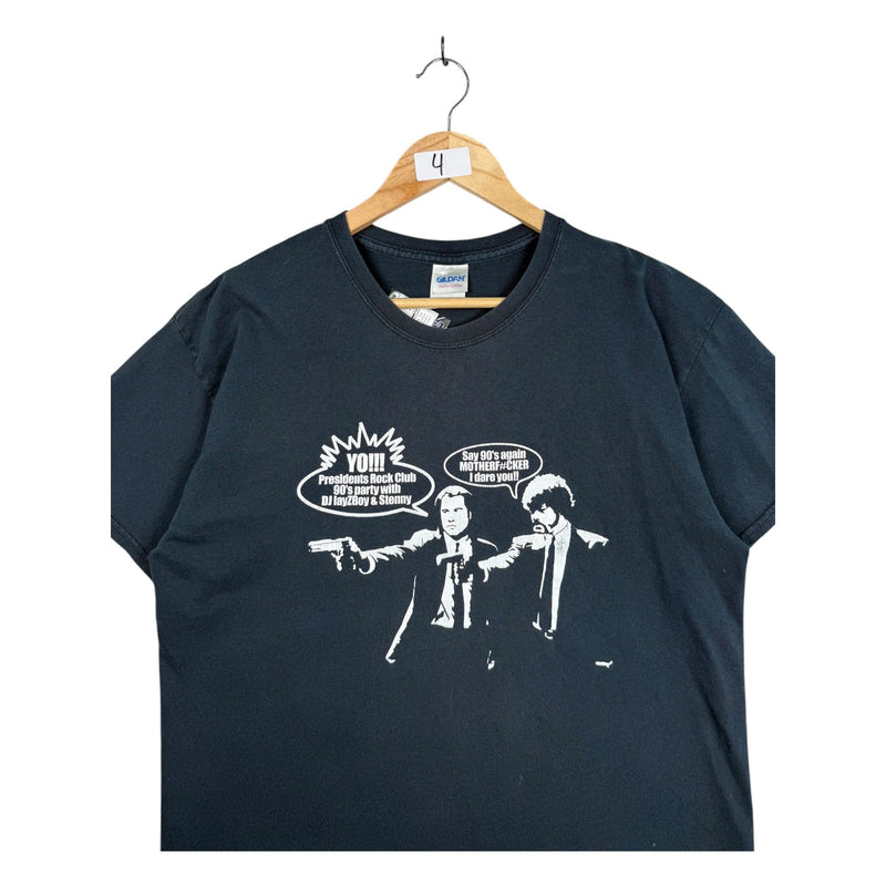 Vintage Pulp Fiction Parody Presidents Rock Club T-Shirt