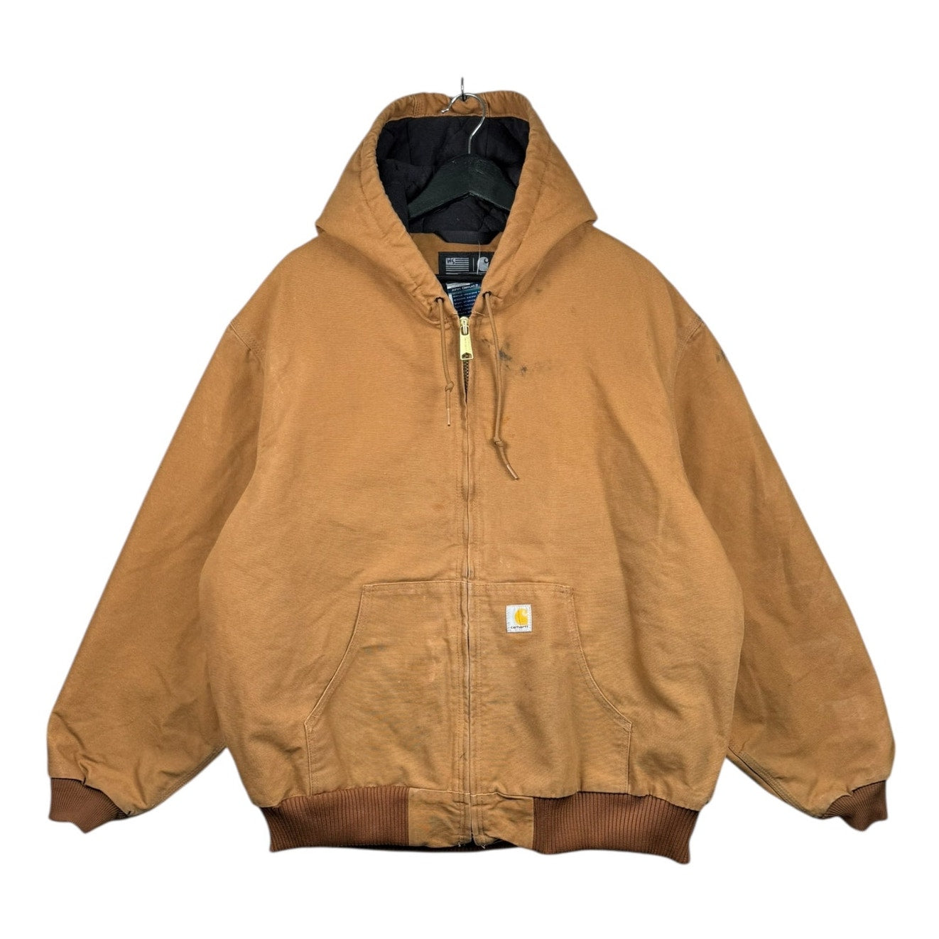 Vintage Carhartt Active Loose Full Zip Hoodie
