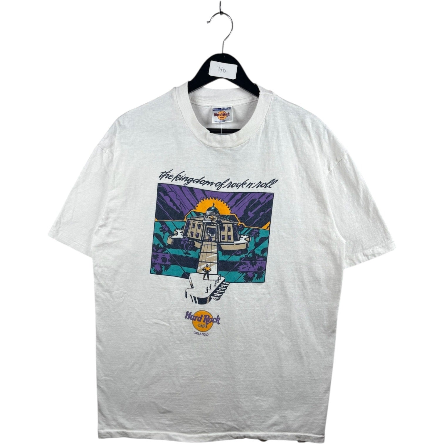 Vintage Hard Rock Cafe Orlando The Kingdom of Rock N Roll T-Shirt