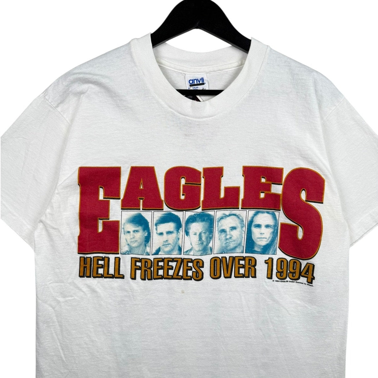 Vintage Eagles Hell Freezes Over Tour T-Shirt