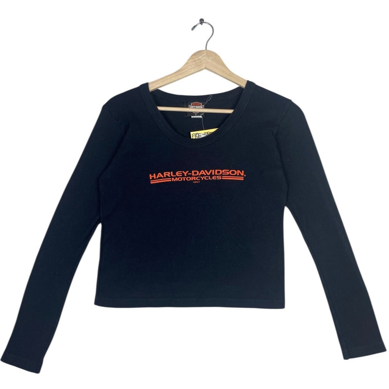 Vintage Women's Harley Davidson Long Sleeve T-Shirt