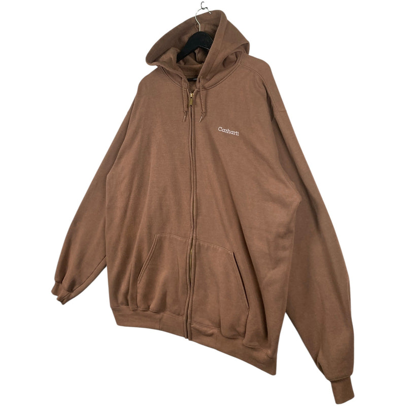 Vintage Carhartt Fleece Lined Full Zip Hoodie