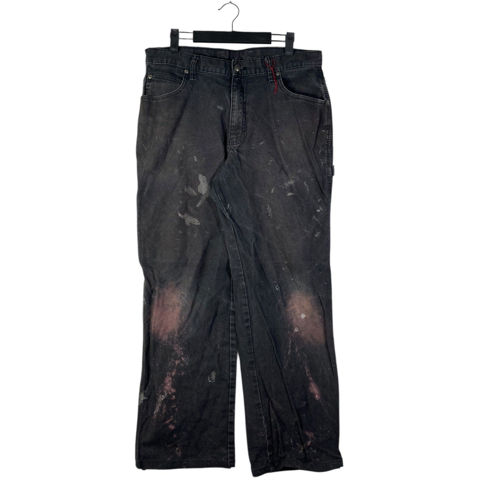 Vintage Dickies Paint Splatter Faded Carpenter Denim Jeans 32x32