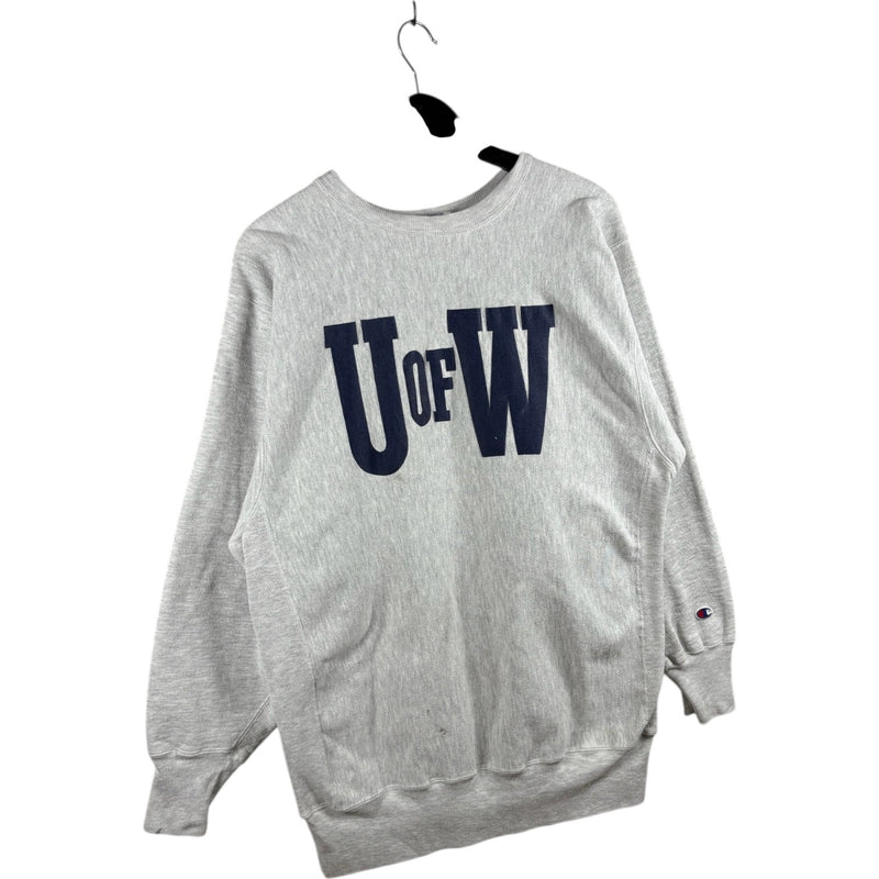 Vintage Champion University Of Washington Crewneck