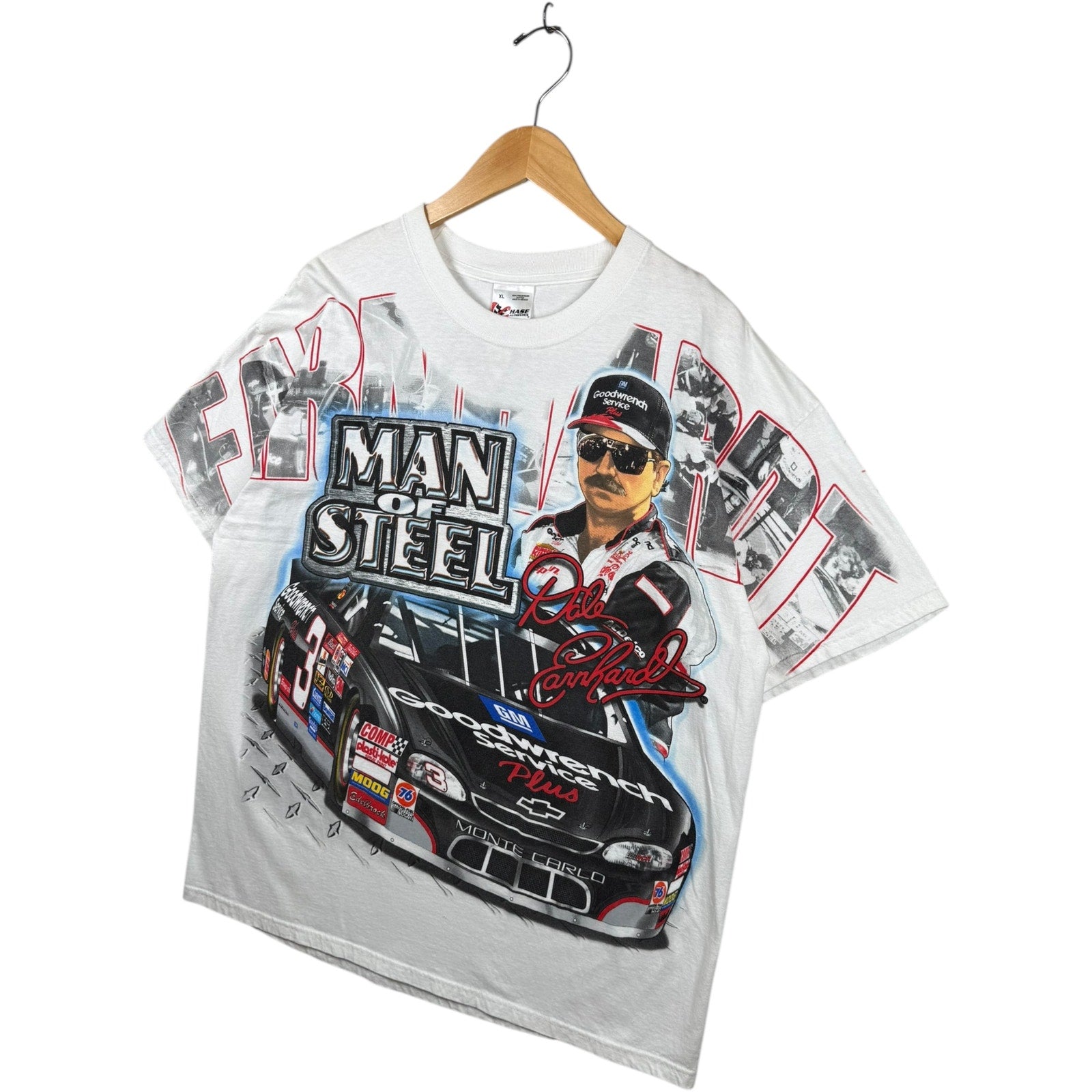 Vintage Man of Steel Earnhardt NASCAR NASCAR T-Shirt