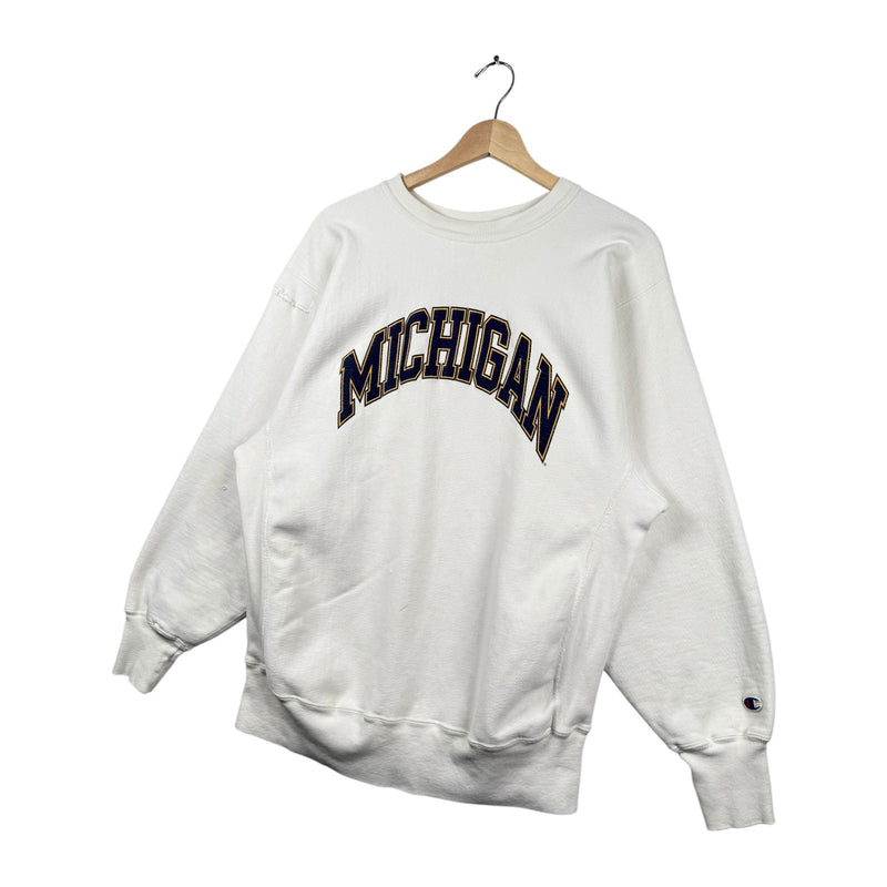Vintage Champion Reverse Weave University of Michigan Crewneck
