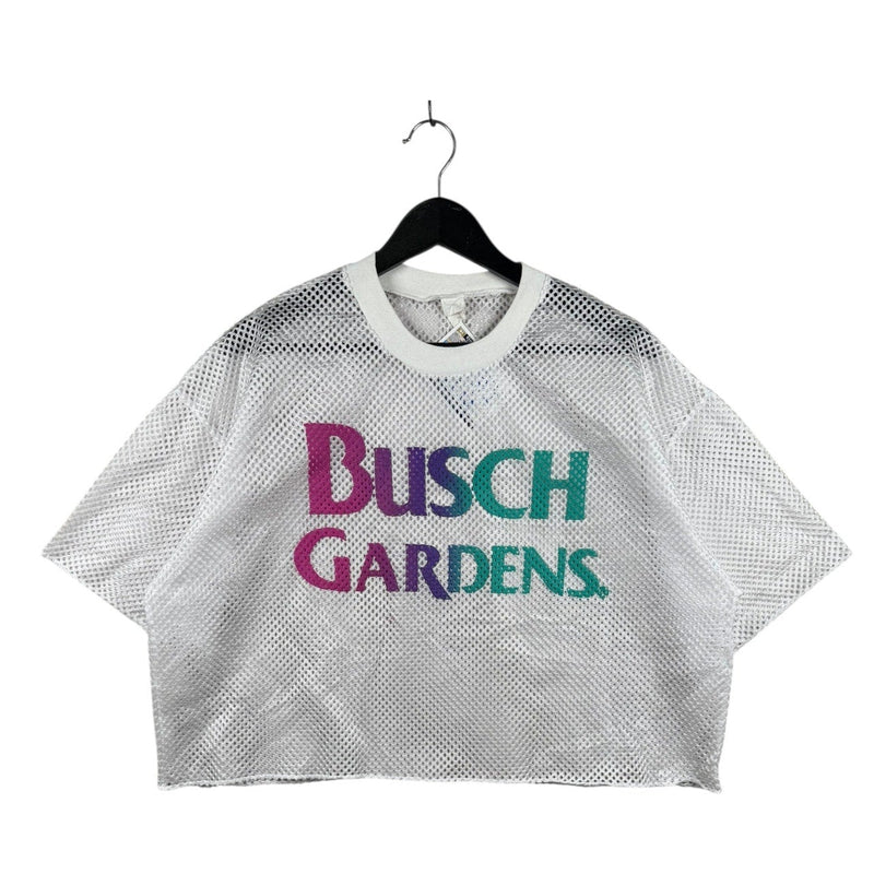 Vintage Busch Gardens Y2K Cropped Jersey