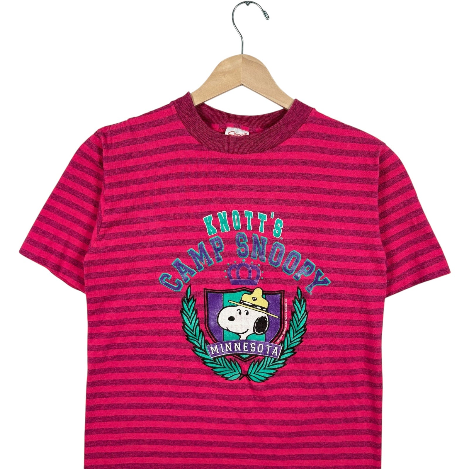 Vintage Youth Tee Knott's Camp Snoopy Minnesota