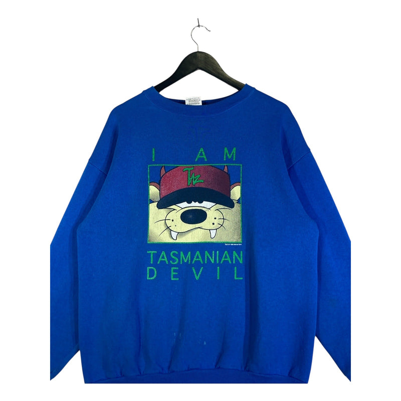 Vintage "I Am Tasmanian Devil" Crewneck