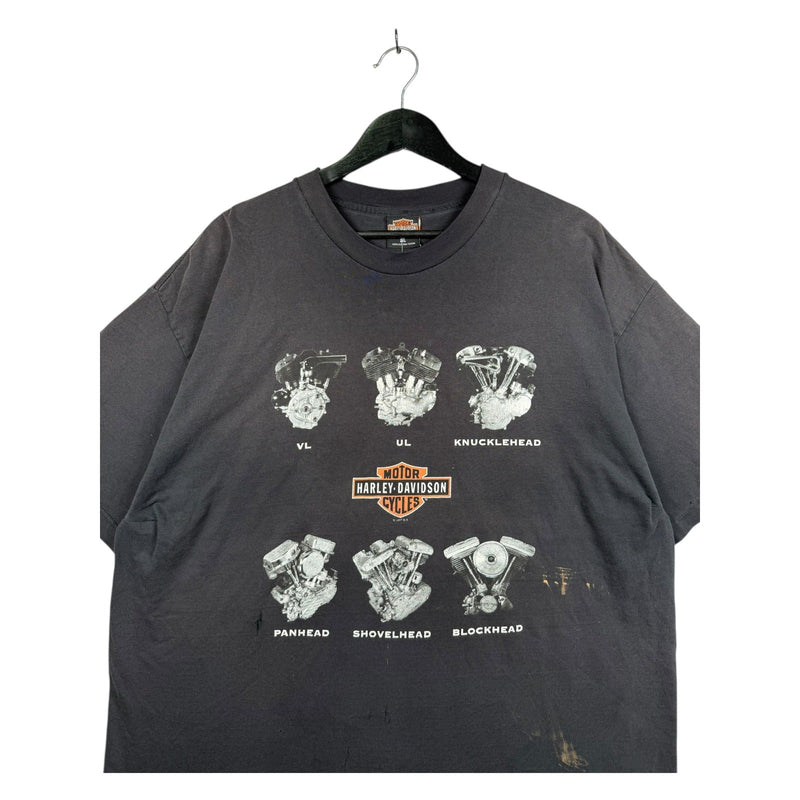 Vintage Harley Davidson Motorcycles Engine T-Shirt
