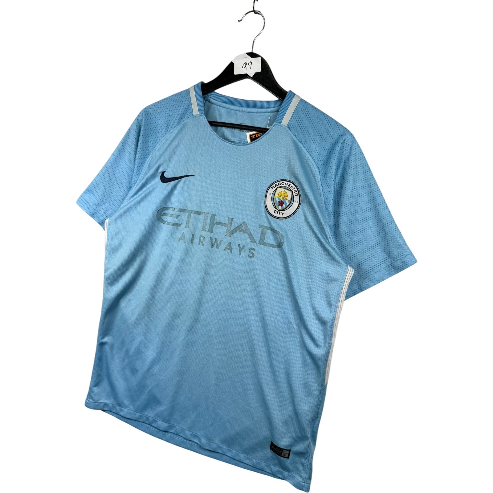 Vintage Nike Etihad Airways Soccer Jersey