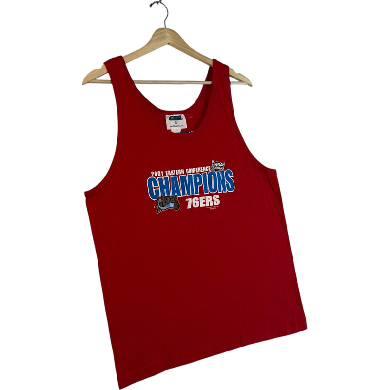 Vintage 76ers Eastern Conference Champs NBA Tank Top
