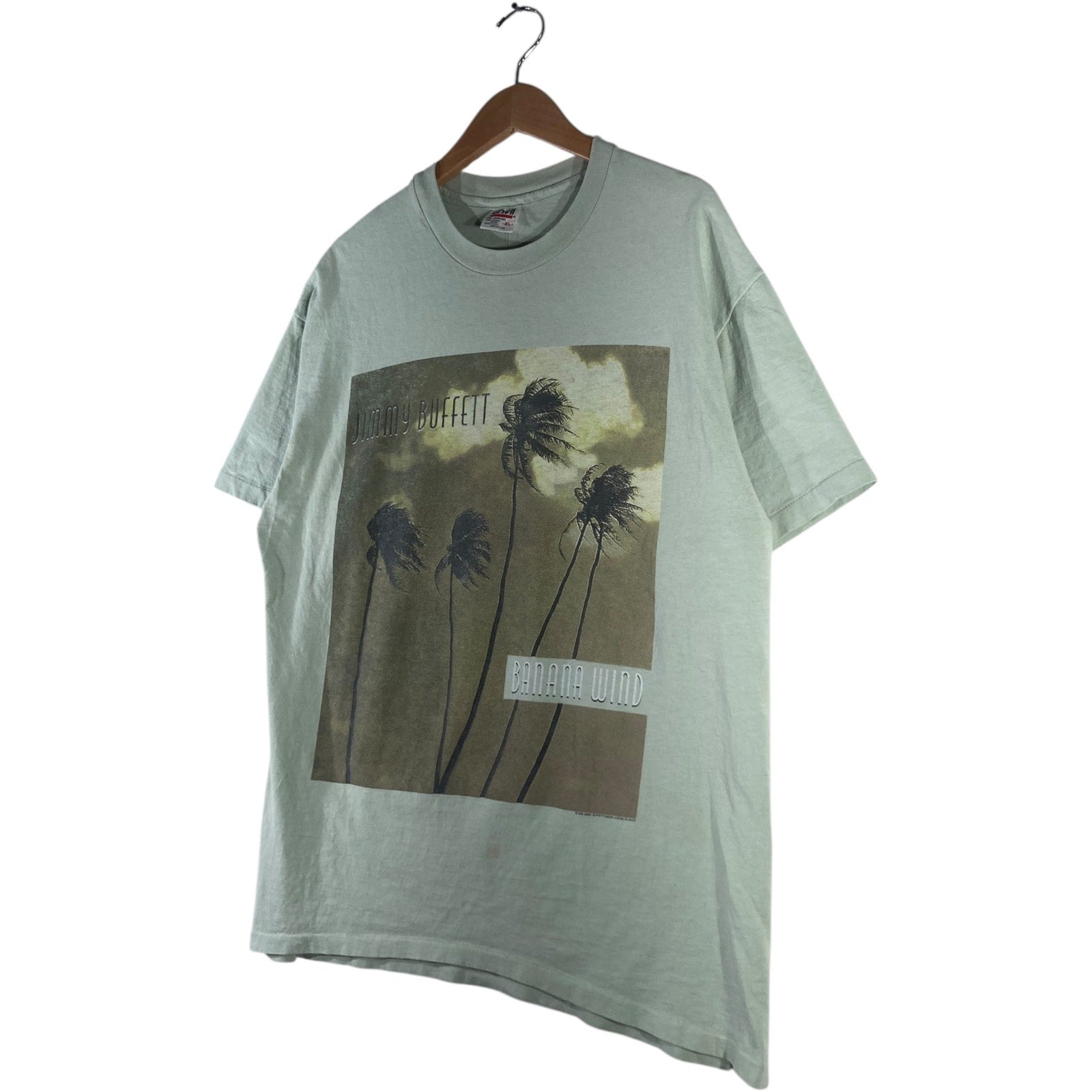 Vintage Anvil Jimmy Buffett Banana Wind Graphic T-Shirt