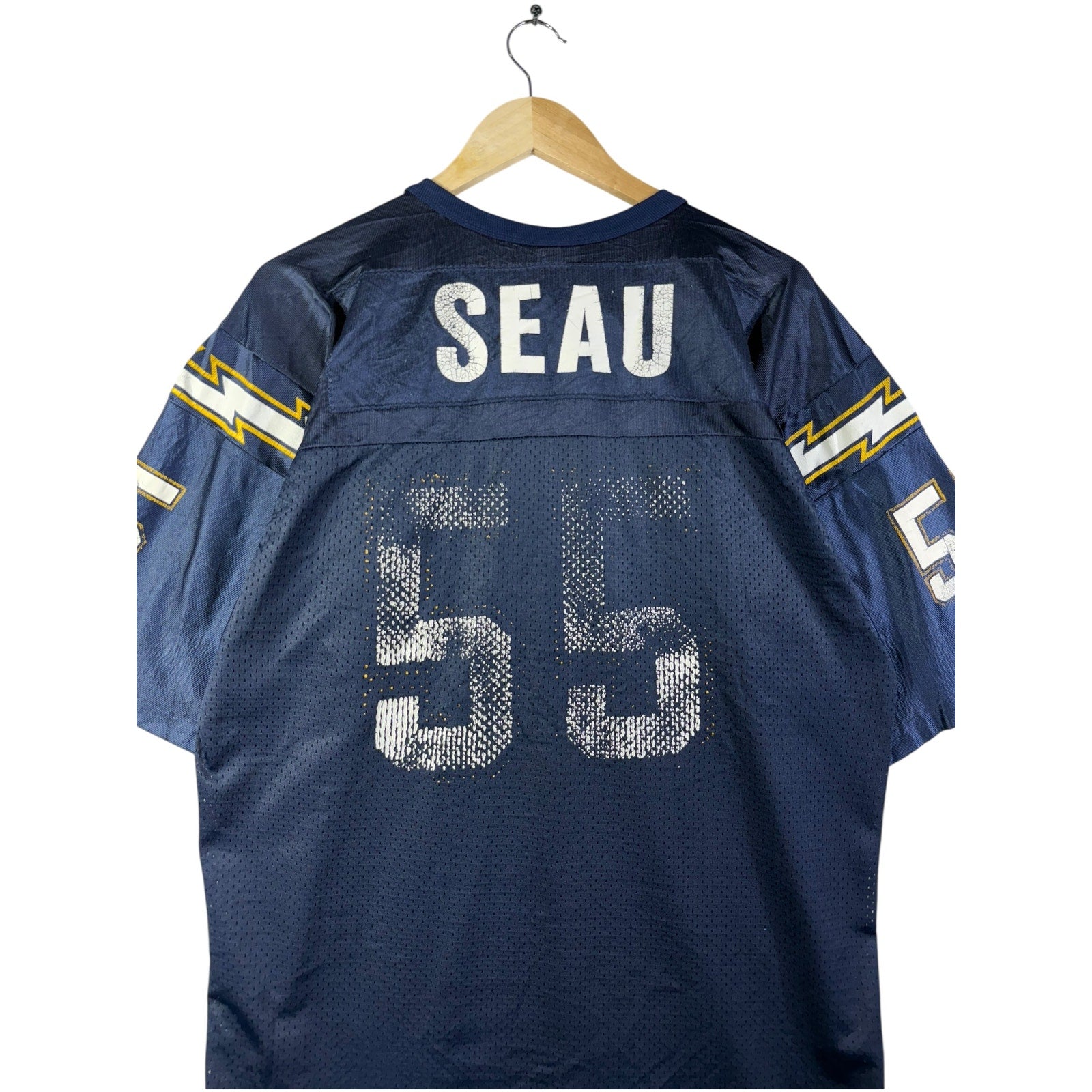 Vintage Champion Junior Seau #55 San Diego Chargers NFL Jersey