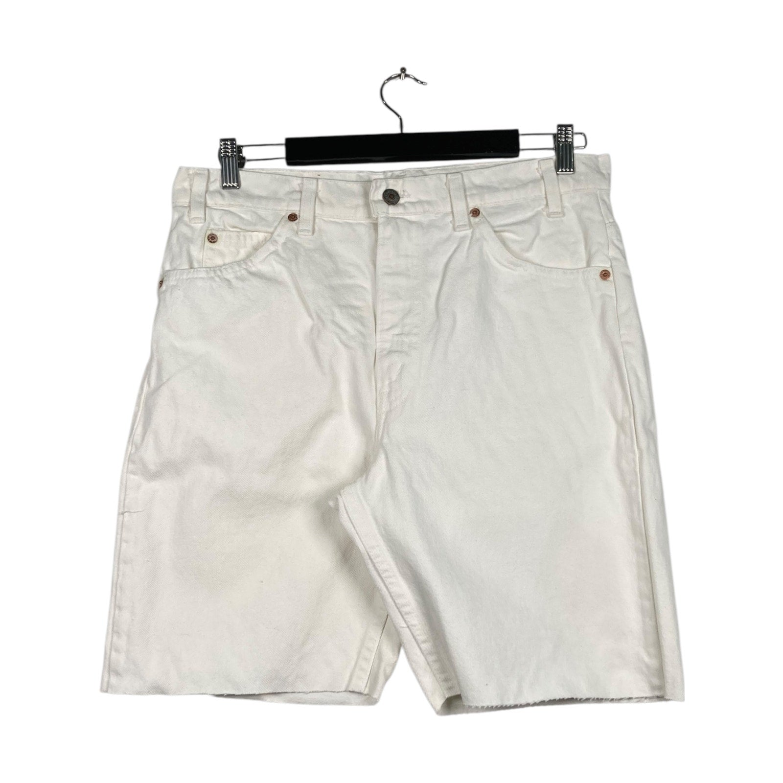 Vintage White Chino Shorts 33