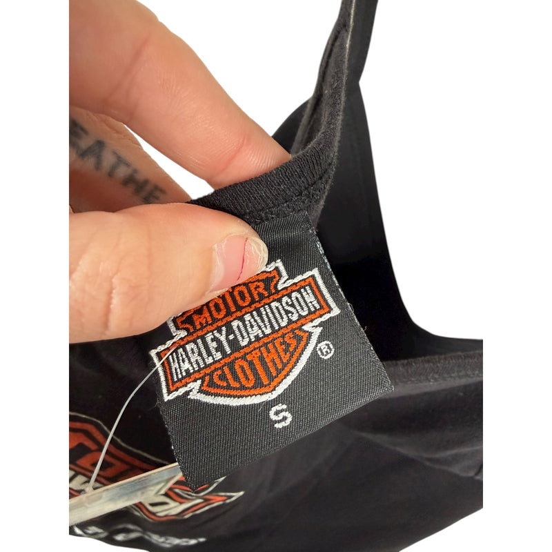 Vintage Harley Davidson Rhinestone Cami Tank Top Women's Tank Top