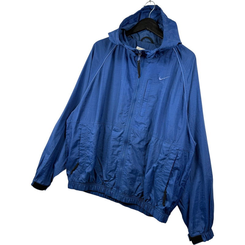 Vintage Nike Swoosh Full Zip Hoodie Windbreaker