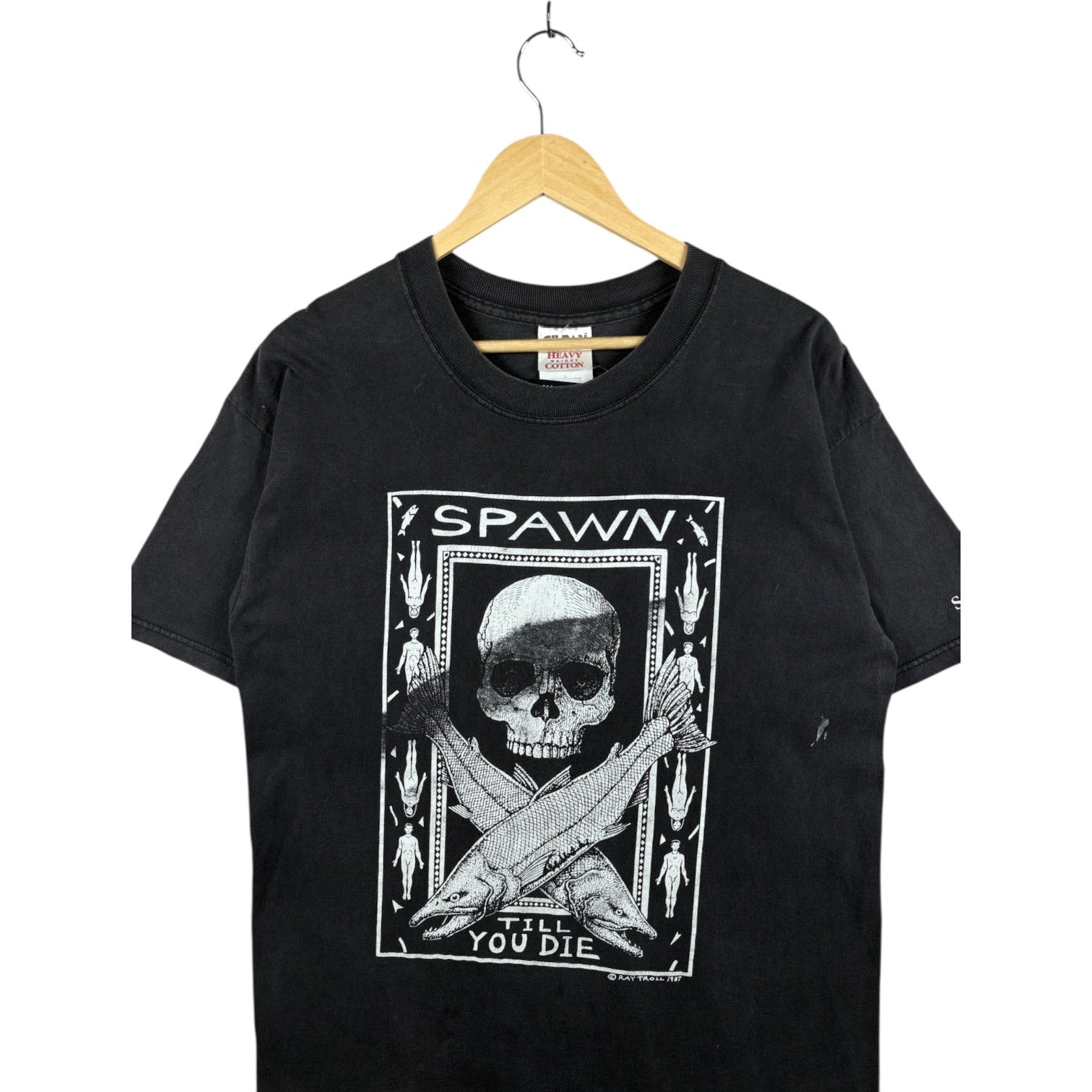 Vintage Spawn Till You Die Graphic T-Shirt