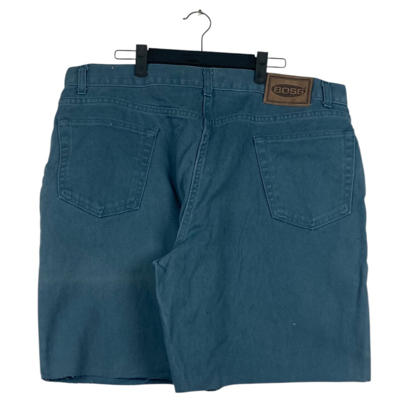 Vintage BOSS Denim Cut Off Shorts 38