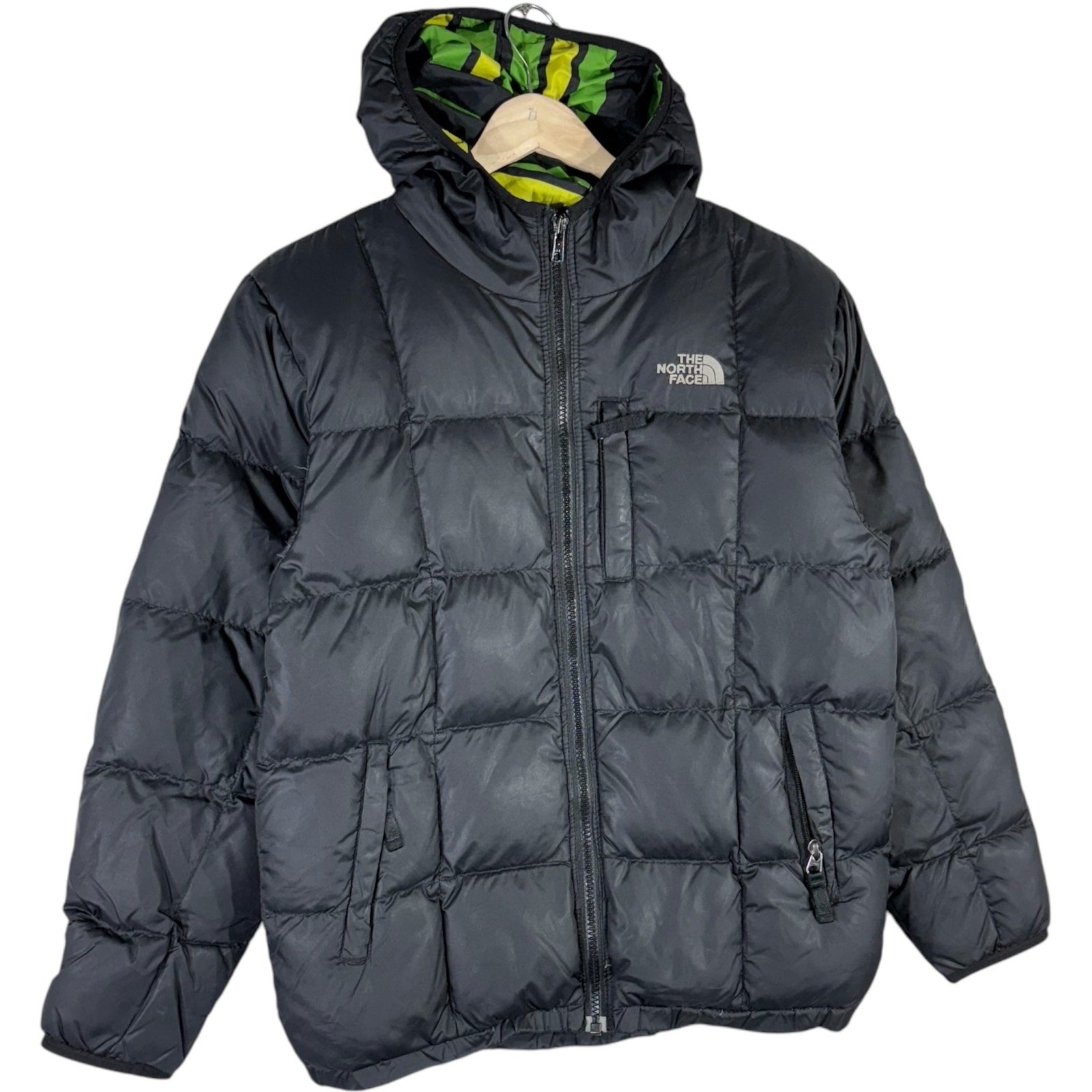 Vintage The North Face Full Zip Hooded Puffer Jacket