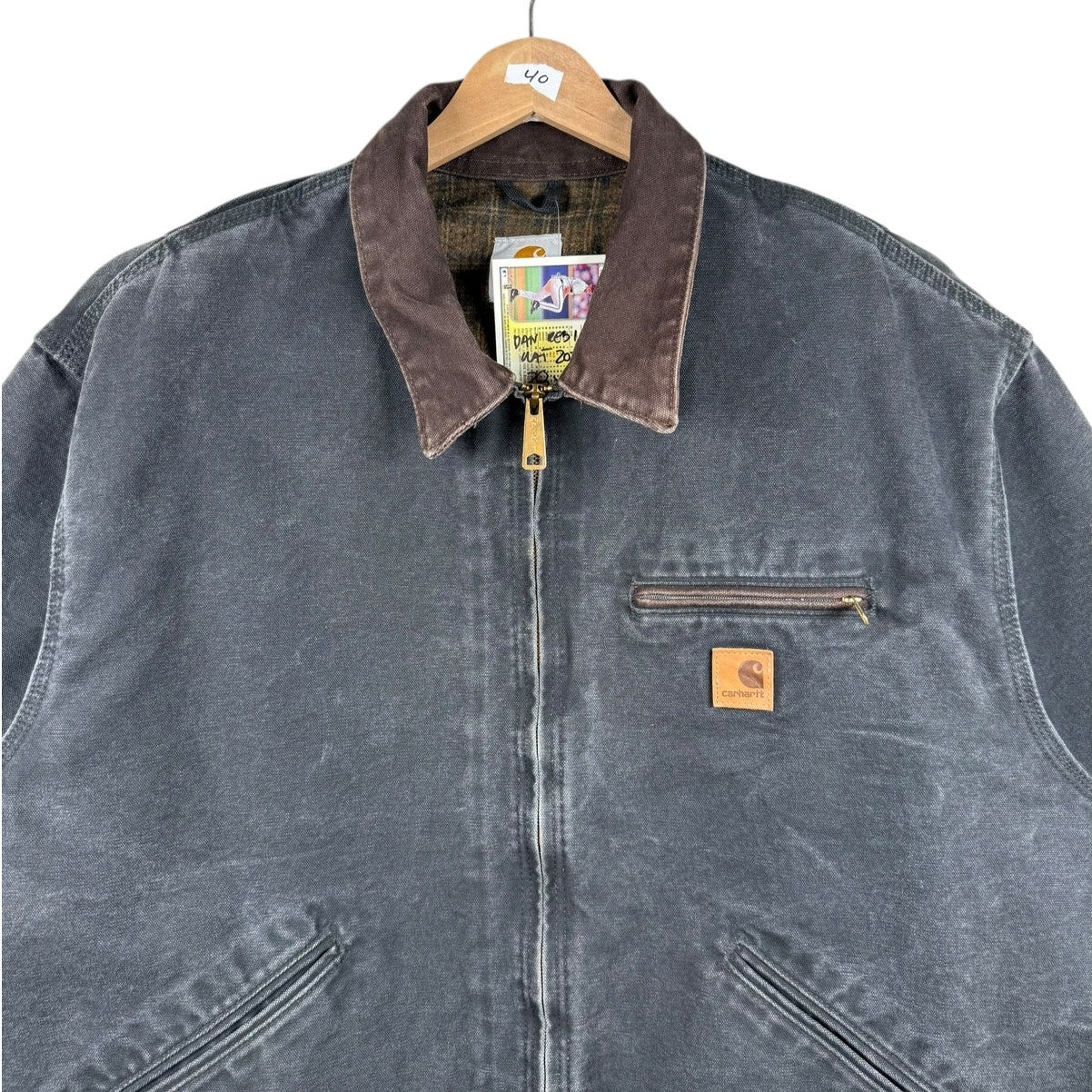 Vintage Carhartt Detroit Full Zip Workwear Jacket