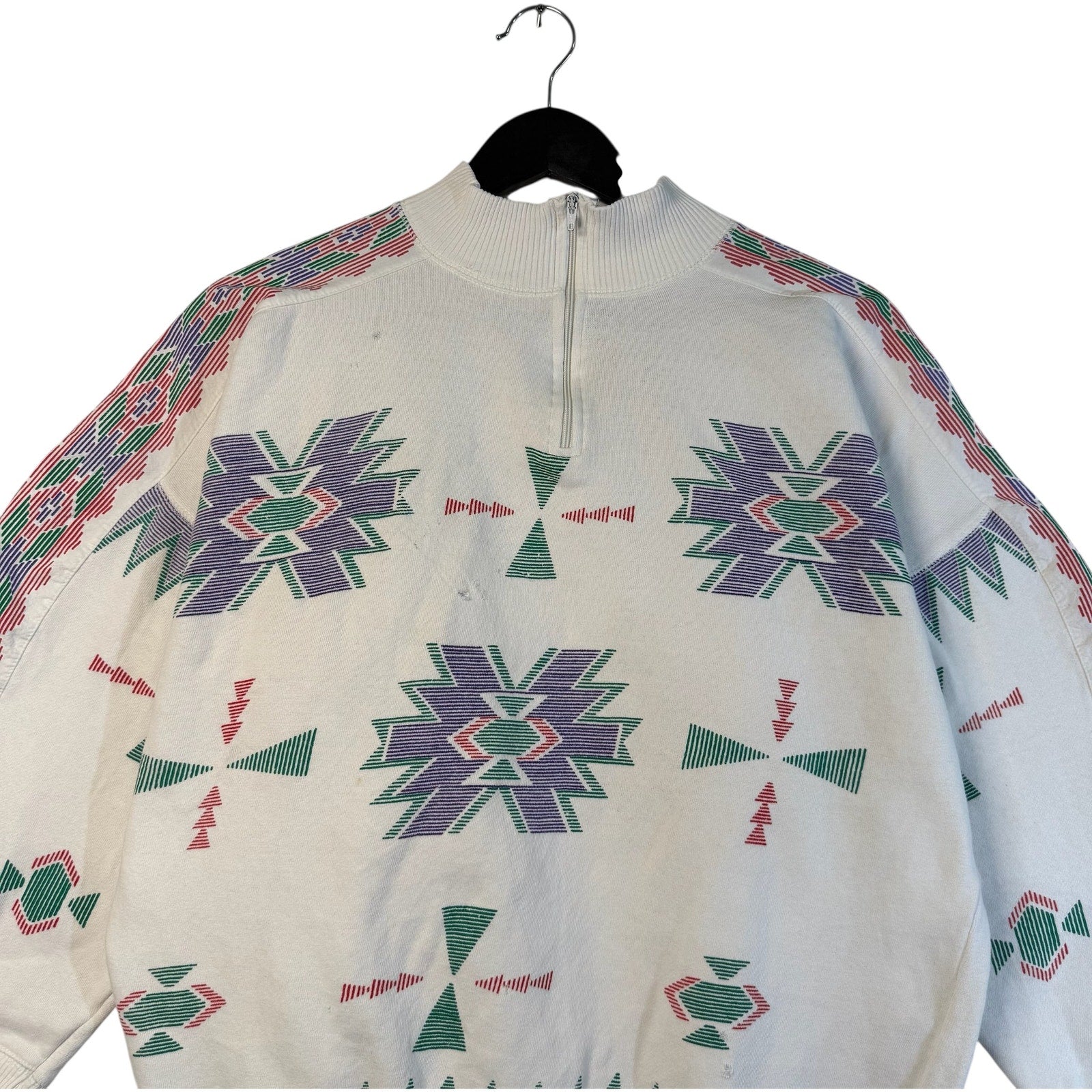 Vintage Bee Wear Sport 1/4 Zip Sweater