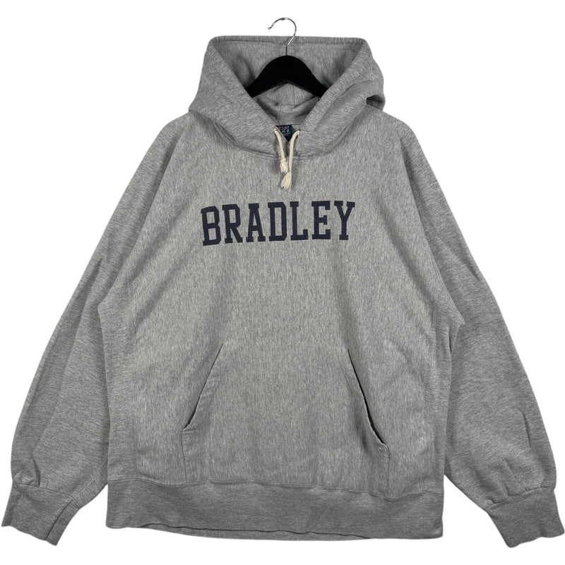 Vintage Bradley University Spellout Pullover Hoodie