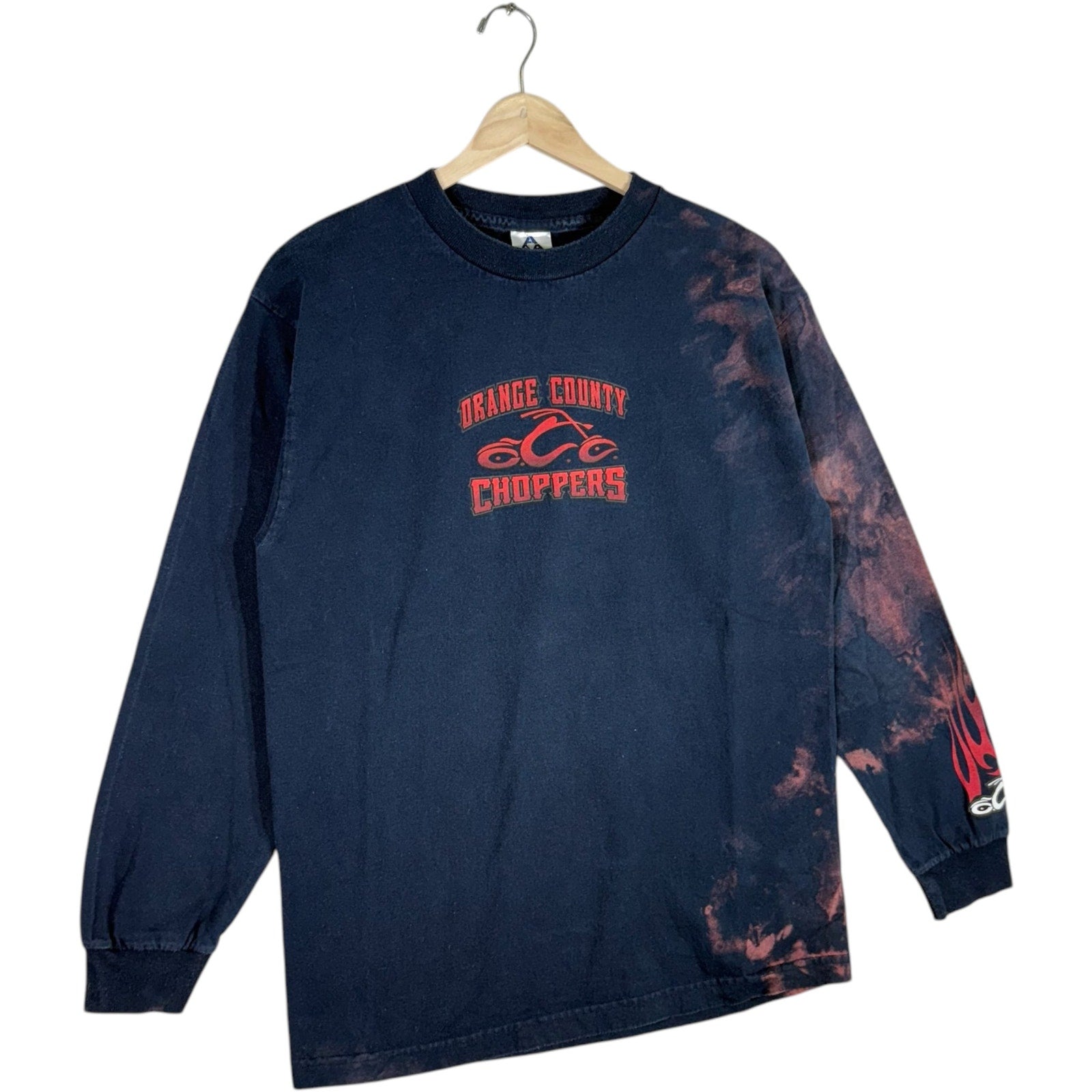 Vintage Orange County Choppers Motorcycle Long Sleeve