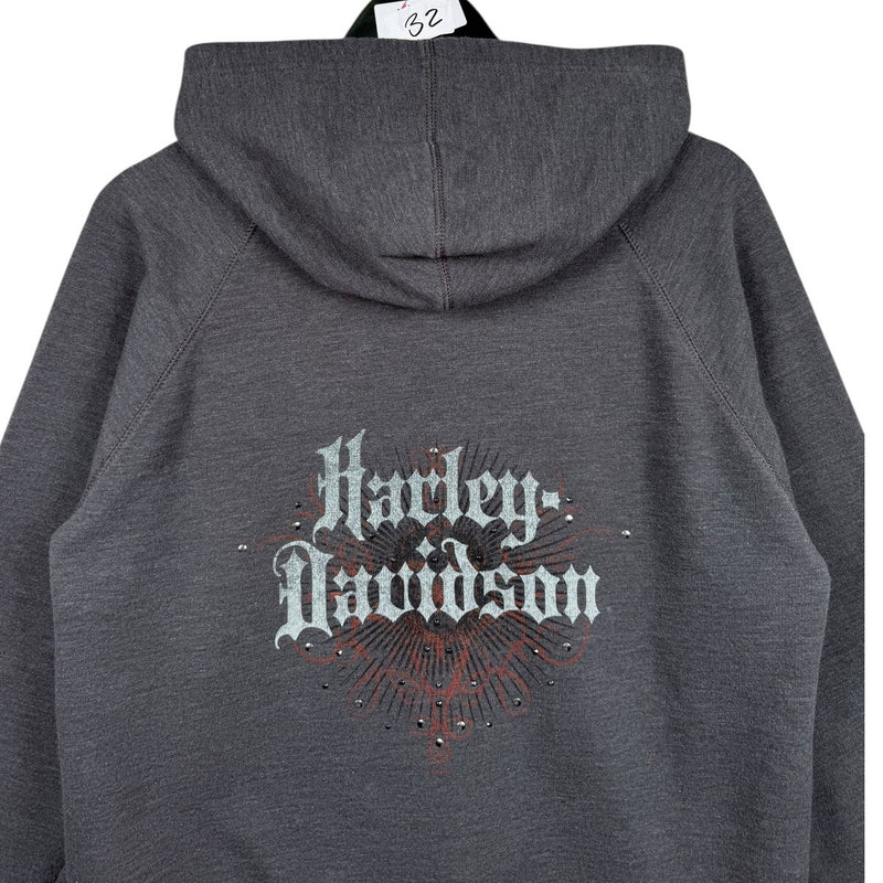 Vintage Harley Davidson Full Zip Hoodie