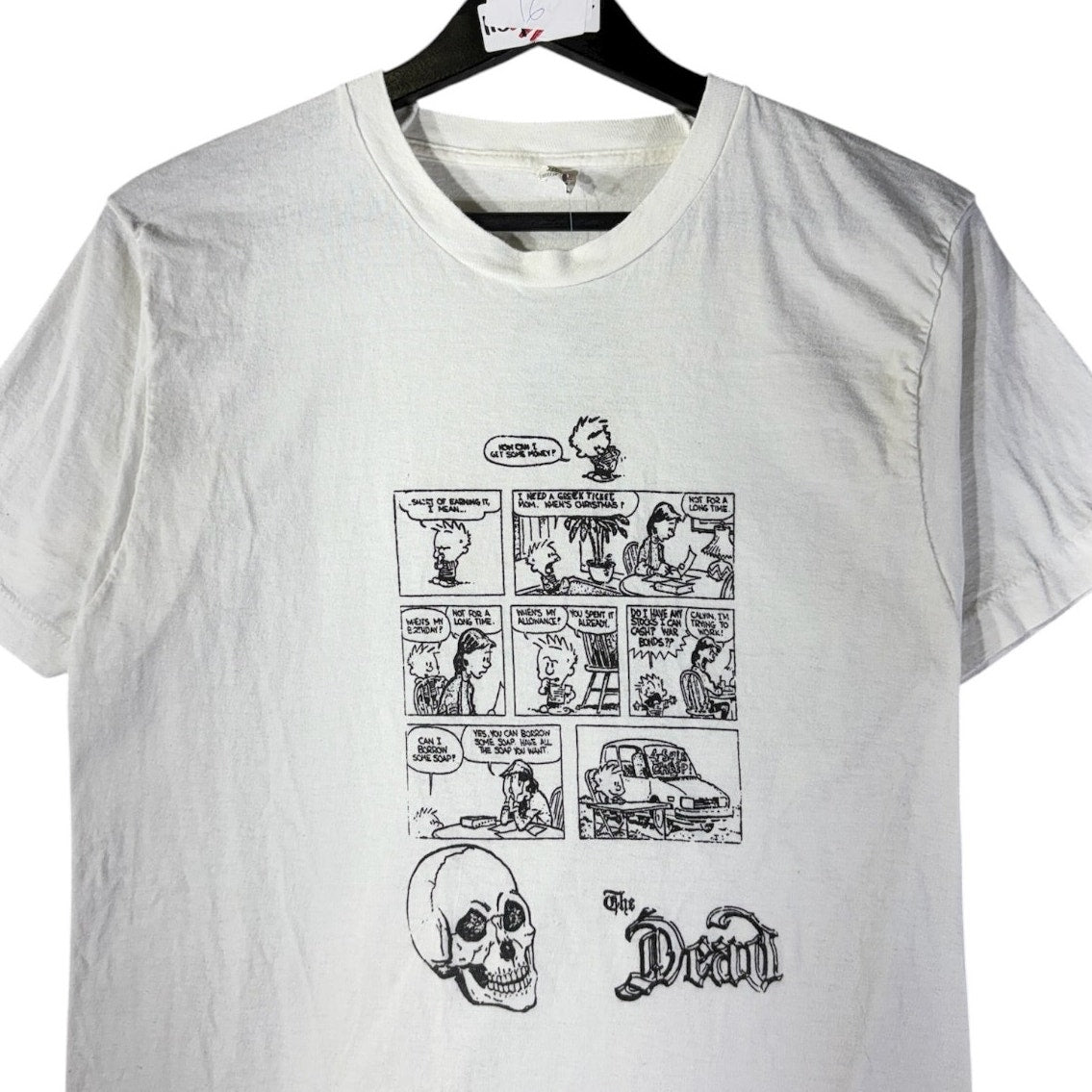 Vintage The Dead Comic Strip Skull Graphic T-Shirt