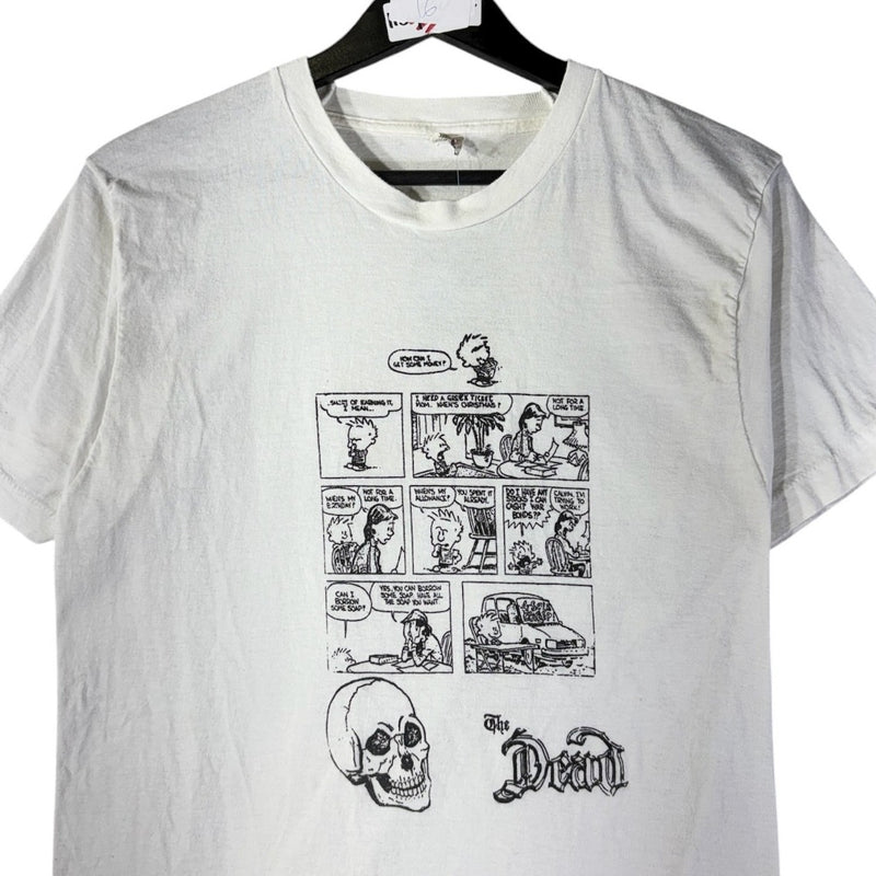 Vintage The Dead Comic Strip Skull Graphic T-Shirt