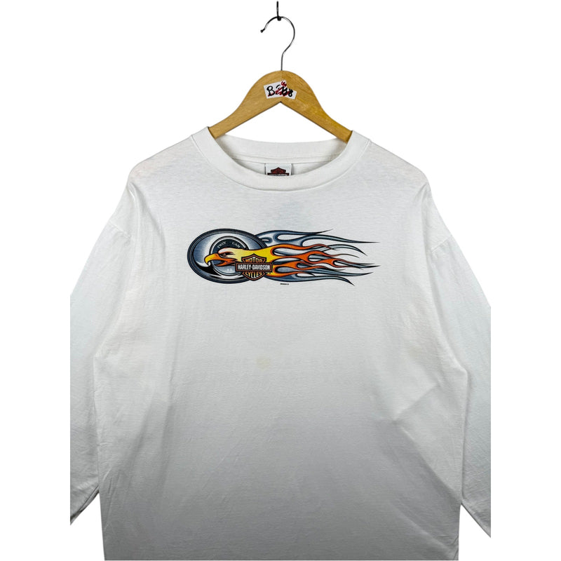 Vintage Harley Davidson Daytona Beach Long Sleeve T Shirt