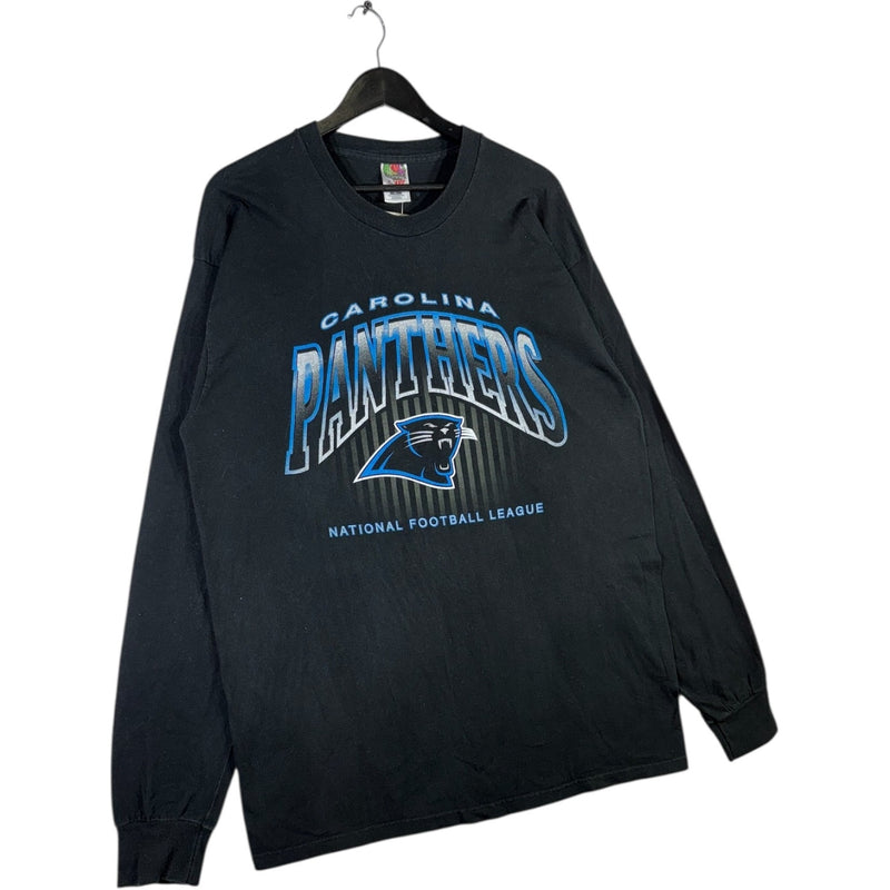 Vintage Carolina Panthers NFL Graphic Long Sleeve