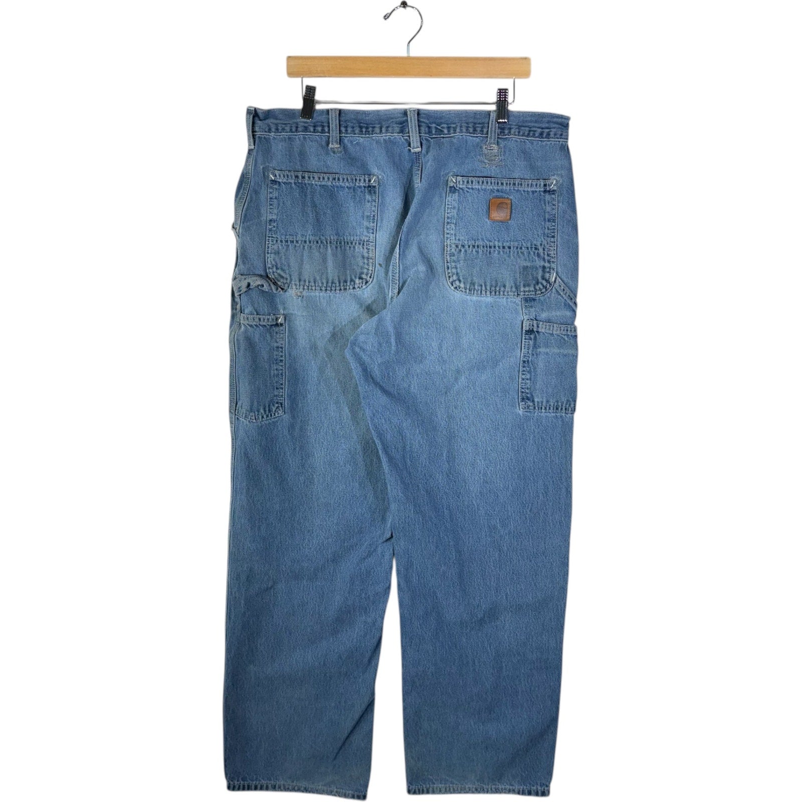 Vintage Carhartt Patched Carpenter Pants 38x32