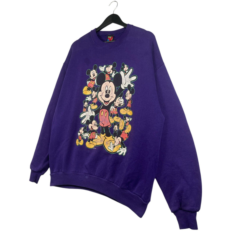 Vintage Disney Mickey Mouse Multi-Graphic Crewneck