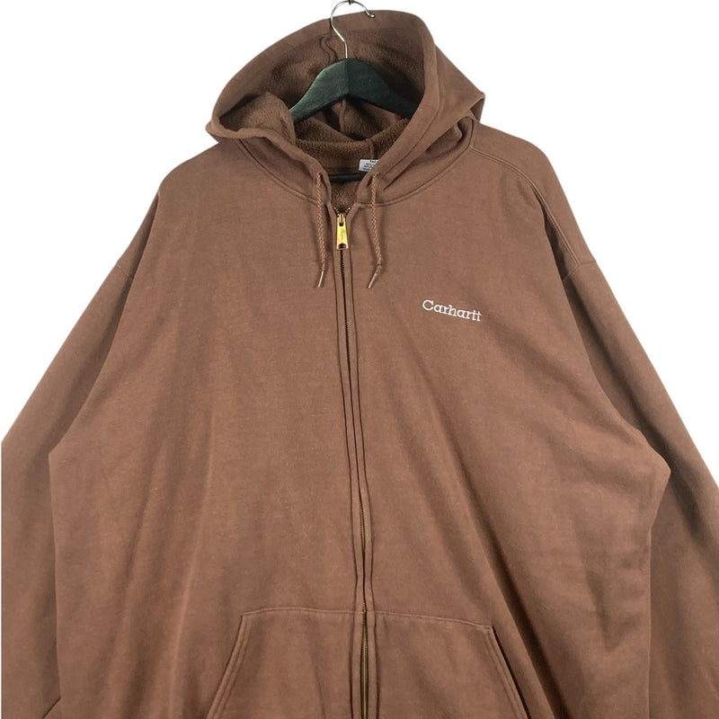 Vintage Carhartt Fleece Lined Full Zip Hoodie