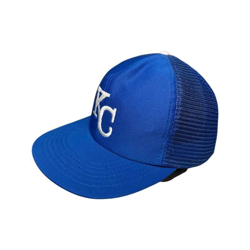 Vintage MLB KC Kansas City Royals Mesh Snapback Hat M/L