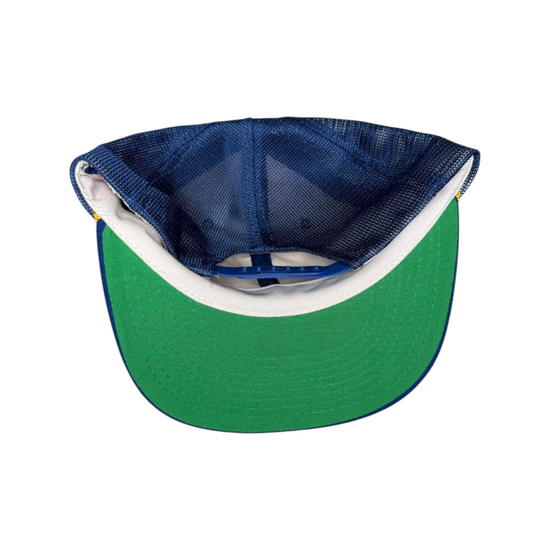 Vintage MLB Milwaukee Brewers Mesh Snapback Hat Large