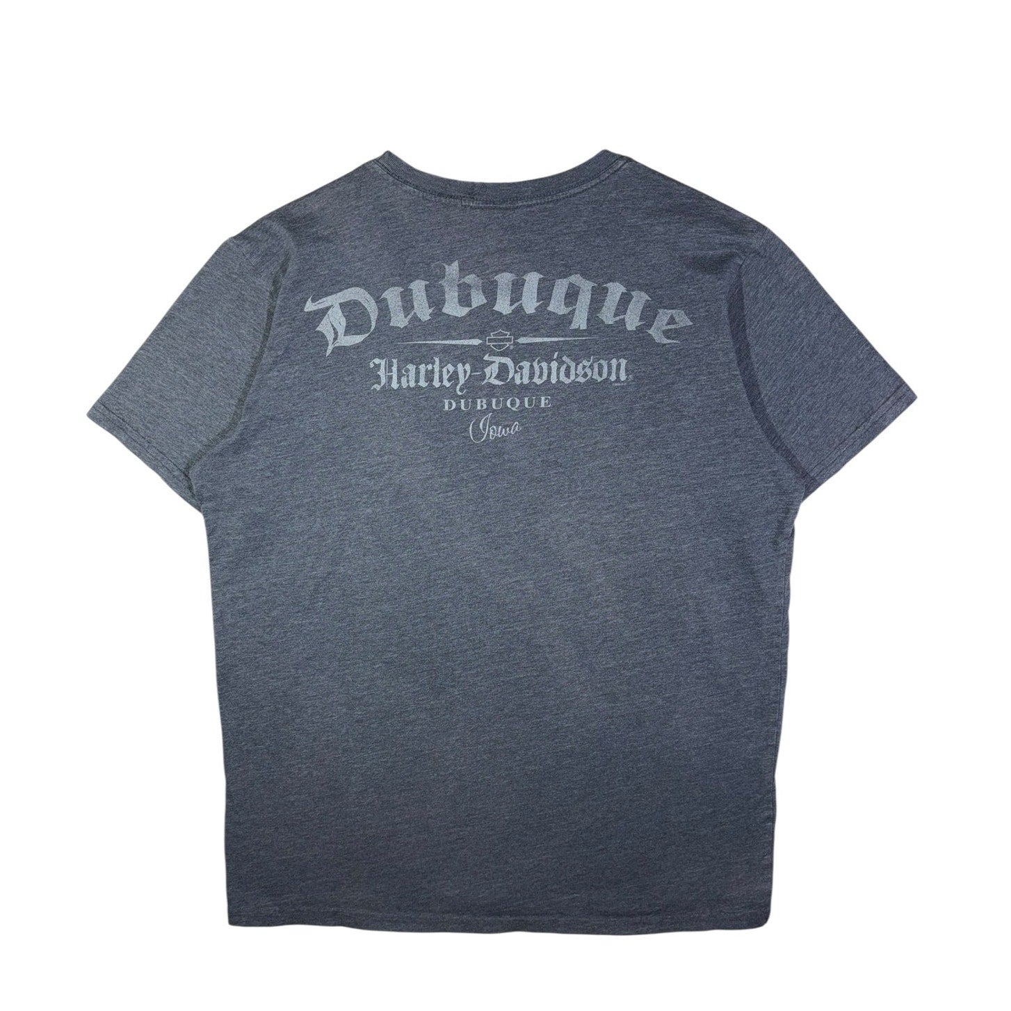 Vintage Harley Davidson Fear No One Dubuque Iowa T-Shirt