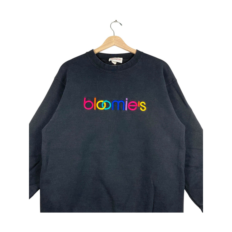 Vintage Rainbow Bloomie's Spellout Crewneck