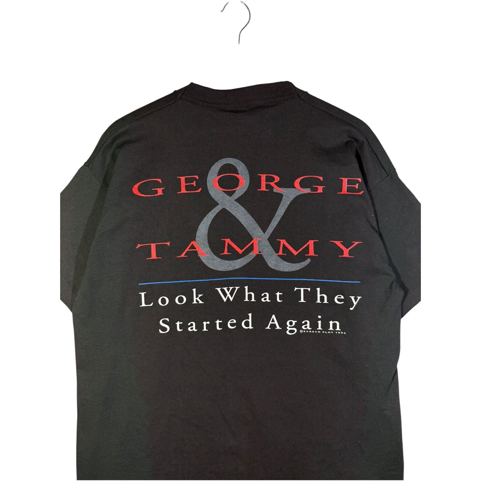 Vintage George & Tammy 1995 T-Shirt