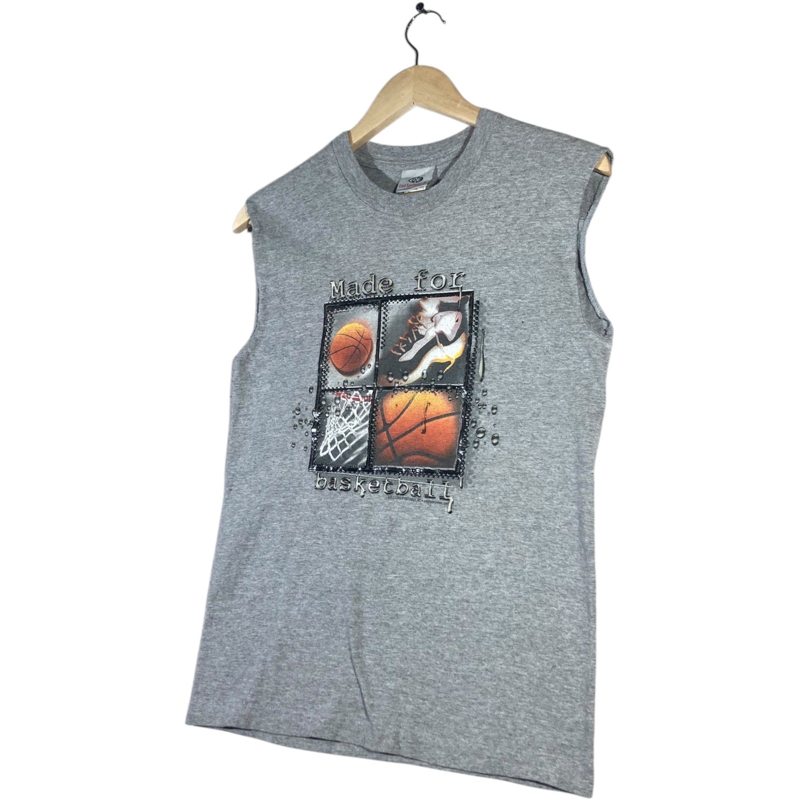 Vintage Coed Muscle Sleeve Tank Top