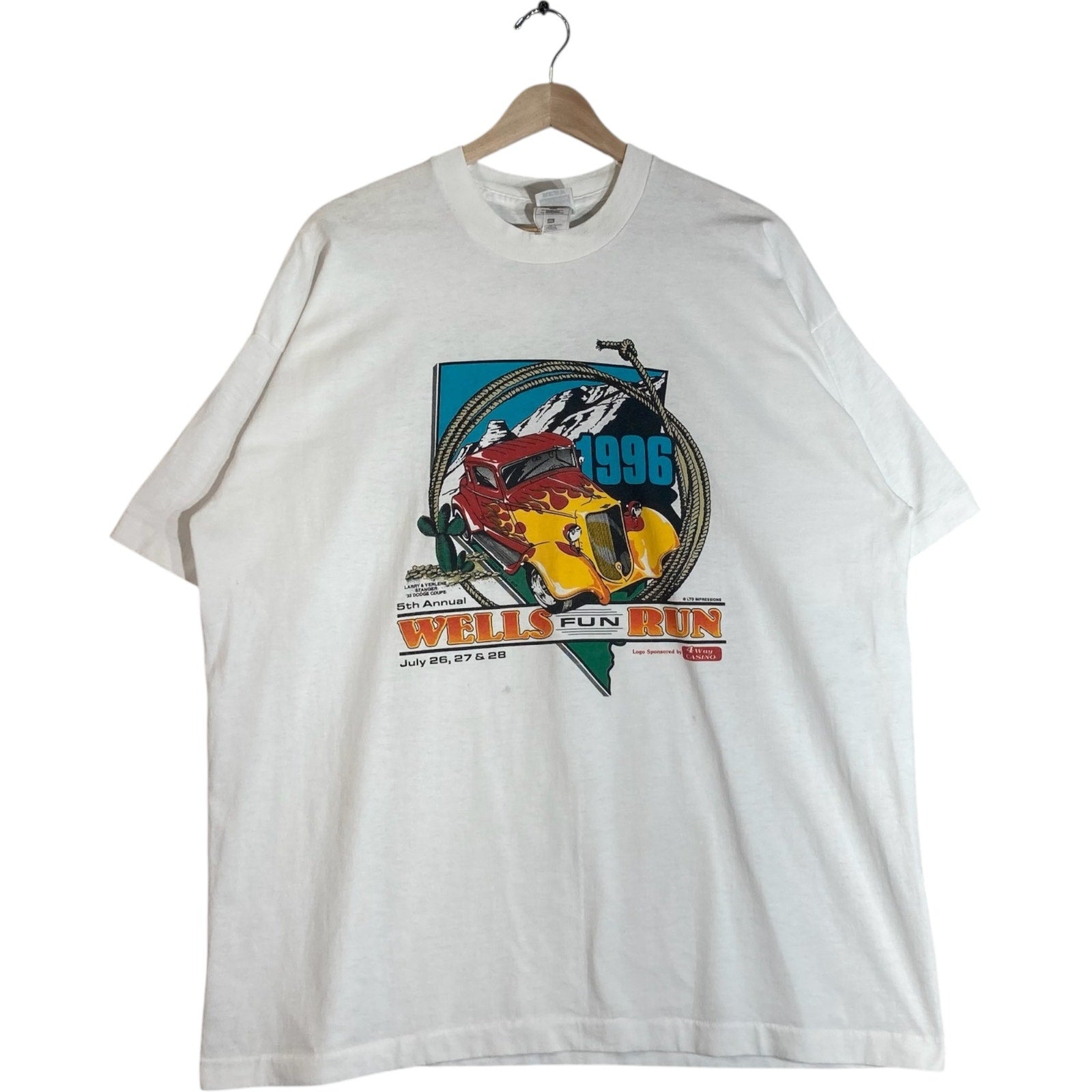 Vintage 5th Annual Wells Fun Run Tee