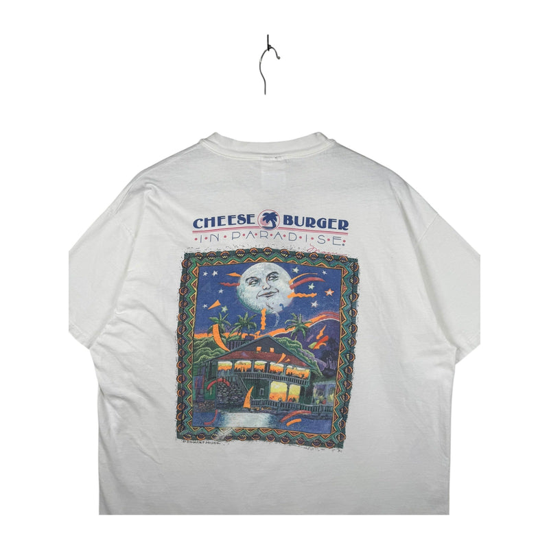 Vintage Cheeseburger In Paradise Key West T-Shirt