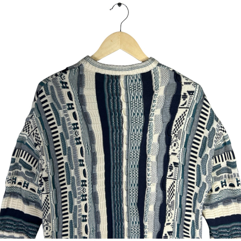 Vintage Coogi 3D Knit Wool Sweater