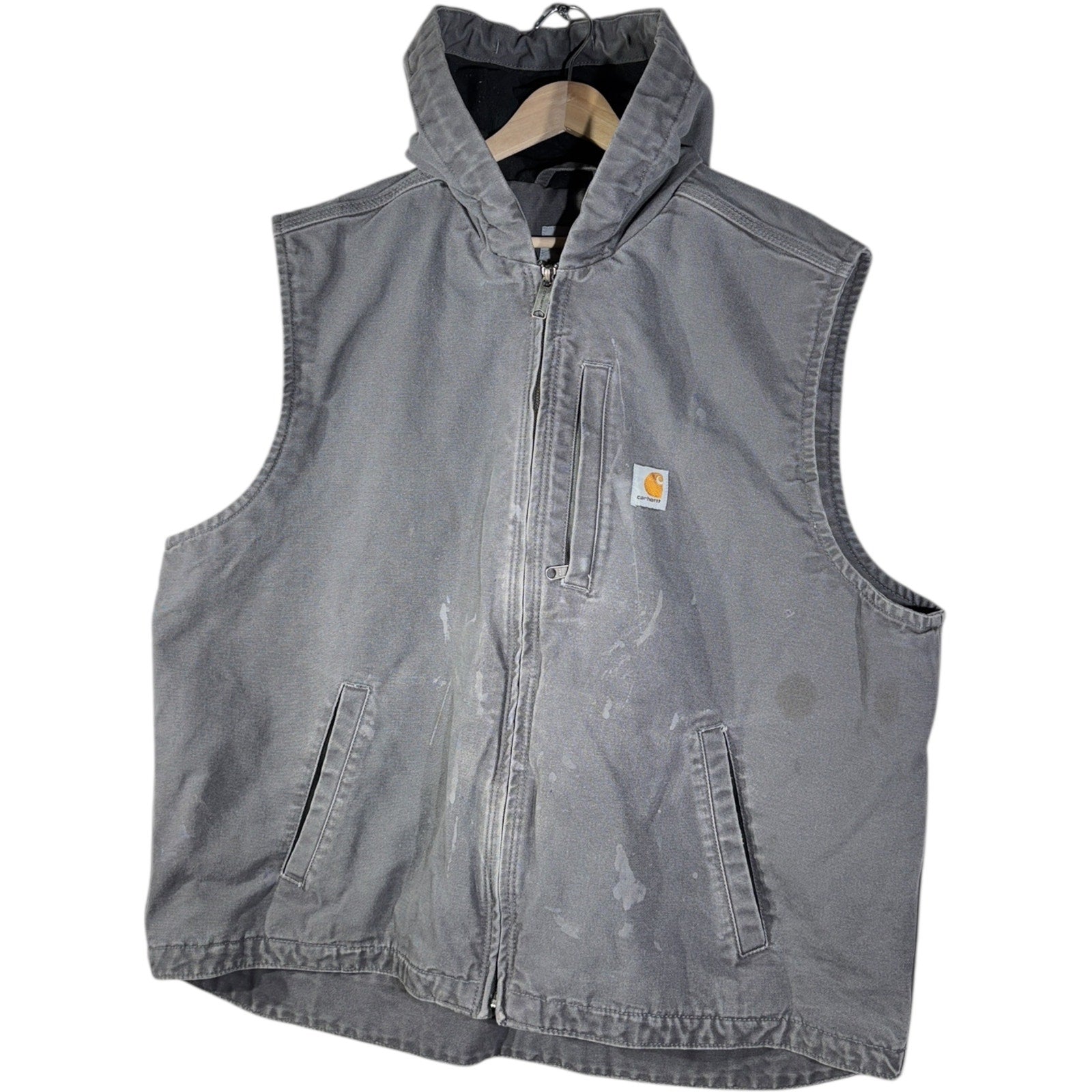 Vintage Carhartt Hooded Workwear Vest