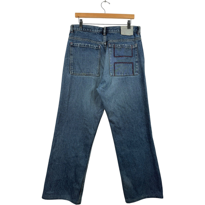 Vintage Hamnett Wide Leg Denim Jeans 36x30