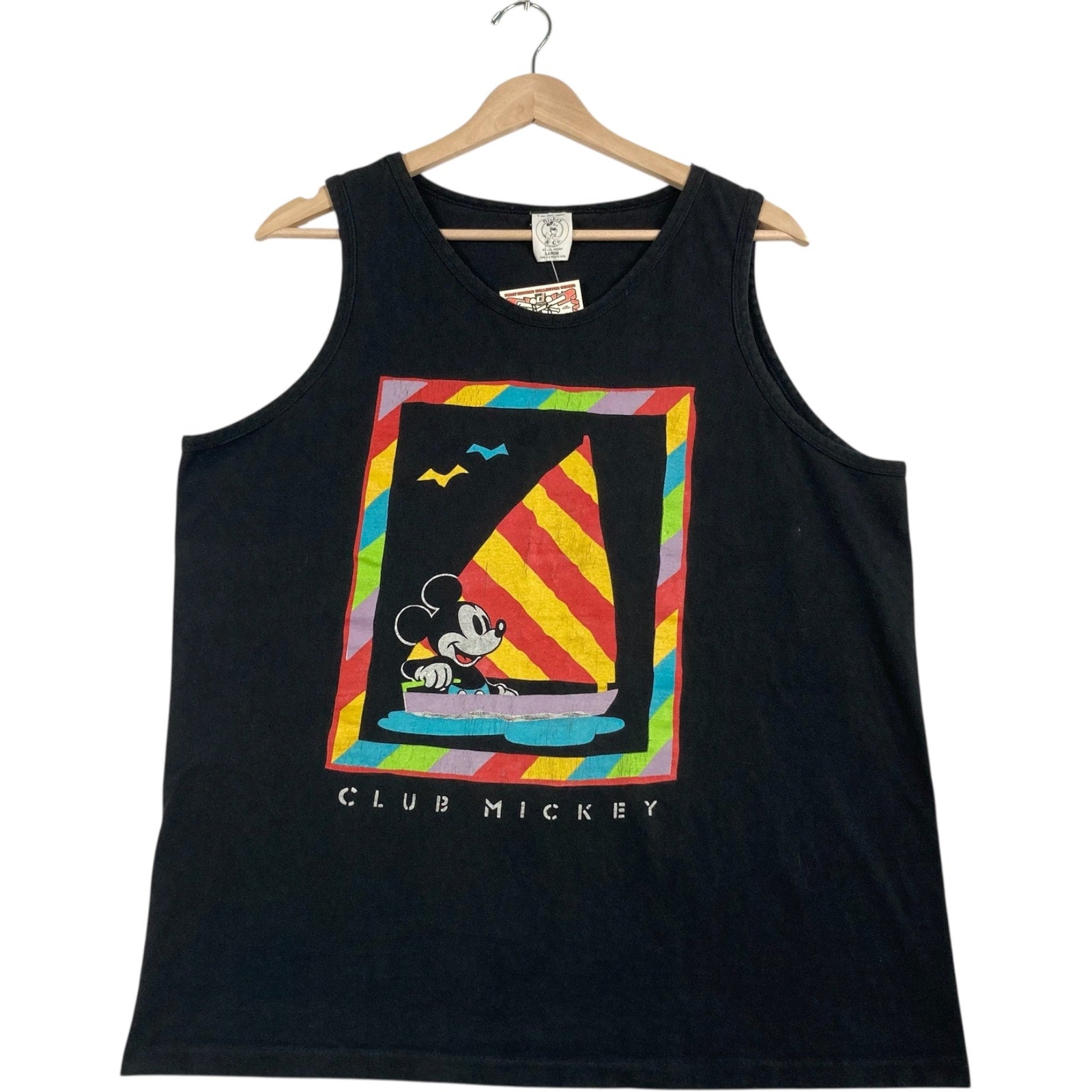 Vintage Mickey Mouse Sailing Tank Top