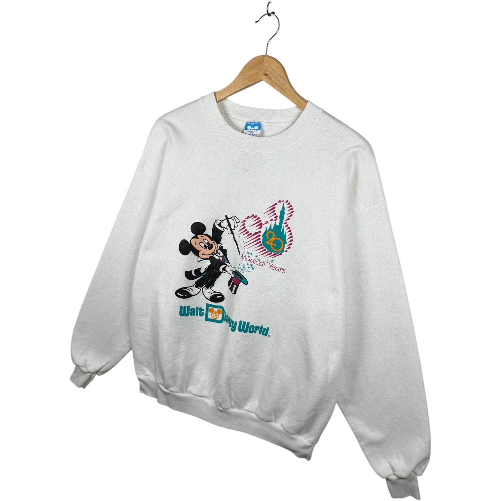Vintage Walt Disney World 25th Anniv Mickey Mouse Crewneck